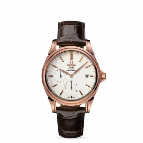 Omega De Ville Co-Axial 38.7 Power Reserve Red Gold / White 4652.20.32 (46522032)